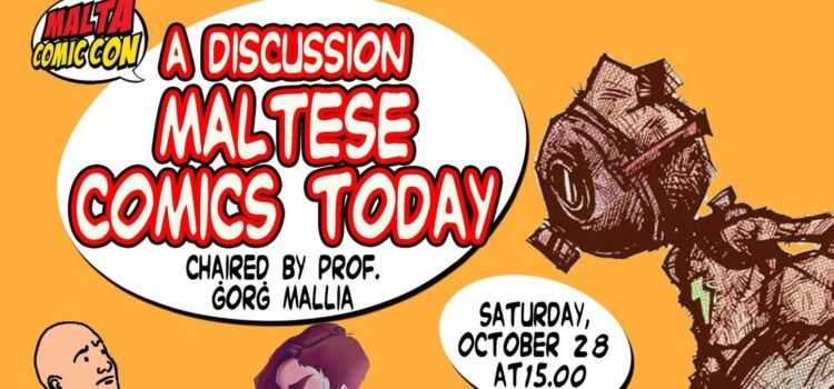 A Discussion – Maltese Comics Today chaired by Prof. Gorg Mallia